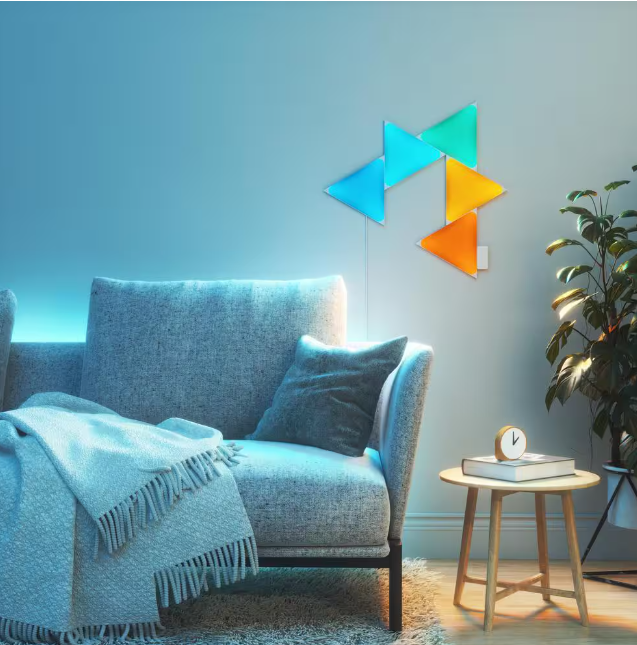 Triangle smart wall light Pannels